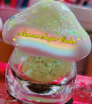 LEMON SUGAR CUBES Neon Yellow (Chunky or Fine) “Magic Mushroom Gels”