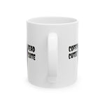 DEAD CUTE Ceramic Mug, (11oz)