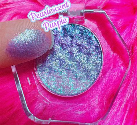 PEARLESCENT PURPLE “Mermaidia Collection” Pressed TripleChrome