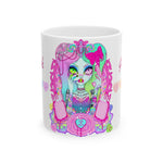 KAWAII TILL I DIE (Go Away) Ceramic Mug, (11oz)