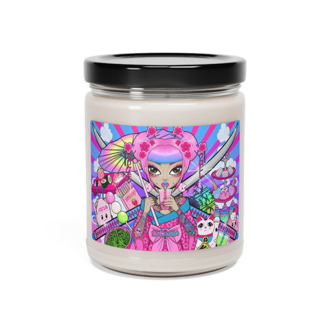 ASIAN DOLLFACE Scented Soy Candle, 9oz