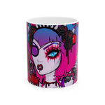 DEAD CUTE Ceramic Mug, (11oz)