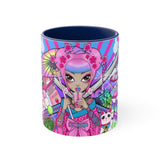 ASIAN DOLLFACE 2 Toned Coffee Mug, 11oz