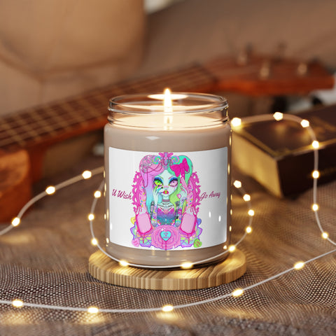 KAWAII TILL I DIE (Go Away) Scented Soy Candle, 9oz