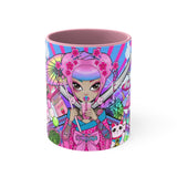 ASIAN DOLLFACE 2 Toned Coffee Mug, 11oz