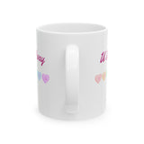 KAWAII TILL I DIE (Go Away) Ceramic Mug, (11oz)