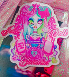 HOT PINK HOMICIDE *Lmt Edt* Dead Doll Candy Coffin