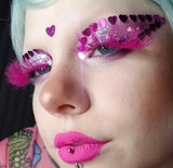 *BARBIE-LICIOUS* (Pink) DreamDoll COLOR Lashes ! - inkeddollcosmetics