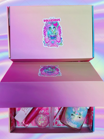 MYSTERY BEAUTY BOX Holographic / Iridescent Unicorn