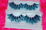 *PEACOCK* (Blue/Green) DreamDoll Color Lashes!