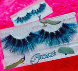 *PEACOCK* (Blue/Green) DreamDoll Color Lashes!