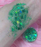 420 GLOW! Glitter Gel