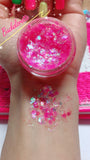 BACHELORETTE Mermaid Jelly (Face/Body/Hair) Glitter Gel - inkeddollcosmetics