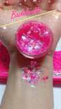 BACHELORETTE Mermaid Jelly (Face/Body/Hair) Glitter Gel - inkeddollcosmetics