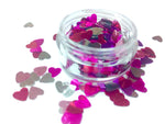 BE MINE HEART Mix FESTIVAL Glitter CONFETTI - inkeddollcosmetics