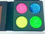 CANDY COATED DREAMZ Pressed GLITTER Quad - inkeddollcosmetics