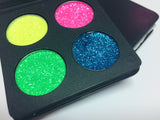 CANDY COATED DREAMZ Pressed GLITTER Quad - inkeddollcosmetics