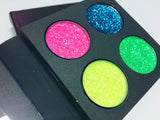 CANDY COATED DREAMZ Pressed GLITTER Quad - inkeddollcosmetics