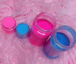 "COTTON CANDY" (Neon/Pastel Quad) Rave Lites *Blacklight UV Reactive Powders*!