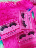 #SLAYANNA 5D DreamDoll-LUXE Lash *PINK GLITTER* Glam MAGNET Case - inkeddollcosmetics