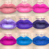 The "PURPLES!!" DOLLICIOUS MATTE Vegan Liquid Lipstick - inkeddollcosmetics