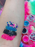 *ELECTRIC CIRCUS!* New Glitter Knuckleduster Pallette - inkeddollcosmetics