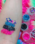 *ELECTRIC CIRCUS!* New Glitter Knuckleduster Pallette - inkeddollcosmetics