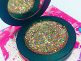 "EXPENSIVE TASTE!" Single Pressed Glitter Palette - inkeddollcosmetics