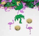 FLAMINGO BEACH PARTY Festival Glitter CONFETTI - inkeddollcosmetics