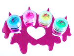 RAINBOW PIXIE Glitter Knuckleduster Palette - inkeddollcosmetics