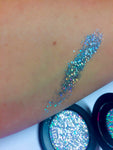 "GLASS DOLLHOUSE!" Single Pressed Glitter Palette - inkeddollcosmetics