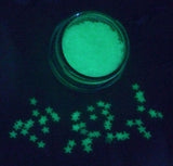 *GLOW-in-the-DARK* Festival STARS Glitter CONFETTI - inkeddollcosmetics