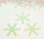 *GLOW-in-the-DARK* Festival SNOWFLAKE Glitter CONFETTI - inkeddollcosmetics