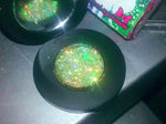 ELECTRIC LIME! Chunky Iridescent Glamdoll Glitter - inkeddollcosmetics