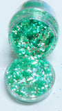 Electric Lily Chunky Iridescent Glamdoll Glitter - inkeddollcosmetics