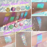 MINTY WATERLILY *LMT EDT* Summer Festival Pressed Glitter - inkeddollcosmetics