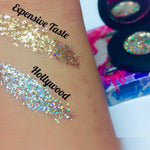 "HOLLYWOOD!" Single Pressed Glitter Palette - inkeddollcosmetics