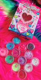 "NOT UR DOLL" *ANTI*-Conversation Heart Box* Multi *UV*/Glitter/Pearl Face/BodyPaints!