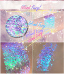 ISLAND FAIRY *LMT EDT* Summer Festival Pressed Glitter - inkeddollcosmetics