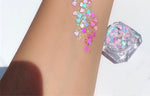 LOVING YOU Mermaid Jelly (Face/Body/Hair) Glitter Gel - inkeddollcosmetics