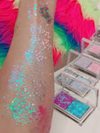 ASTRANOVA Mermaid Jelly "Pressed Glitter Gel" DUO - inkeddollcosmetics