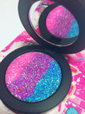 *MERMAID PARADISE !*  Iridescent Glitter Pressed Single! - inkeddollcosmetics