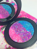 *MERMAID PARADISE !*  Iridescent Glitter Pressed Single! - inkeddollcosmetics