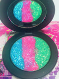 *MERMAID PRINCESS !*  Iridescent Glitter Pressed Single! - inkeddollcosmetics