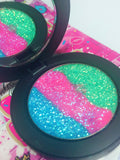 *MERMAID PRINCESS !*  Iridescent Glitter Pressed Single! - inkeddollcosmetics