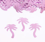 Metallic PINK PALM TREES Festival Glitter CONFETTI - inkeddollcosmetics