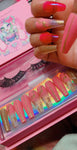 CUPCAKE CURRENCY 6D Xtra Thick n' Bold  DreamDoll-Luxe Lash & Nail Set