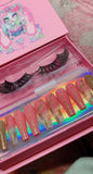 CUPCAKE CURRENCY 6D Xtra Thick n' Bold  DreamDoll-Luxe Lash & Nail Set