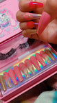 CUPCAKE CURRENCY 6D Xtra Thick n' Bold  DreamDoll-Luxe Lash & Nail Set