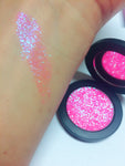 "PINK SUGAR !" Single Pressed Glitter Palette - inkeddollcosmetics